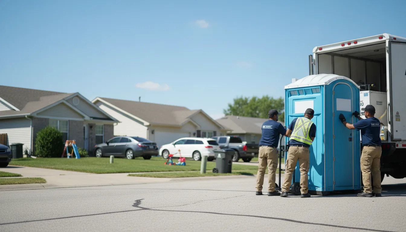 Standard Porta Potty Rentals in Pflugerville, TX near me